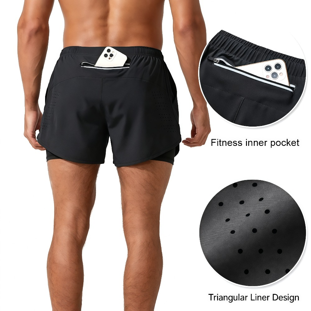 1Pcs Men Athletic Running Shor - đánh giá và giá Compression Shorts Athletes