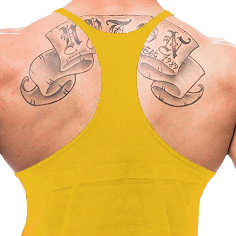 Gym Fitness Bodybuilding Suspe - đánh giá và giá Suspender Tank Top