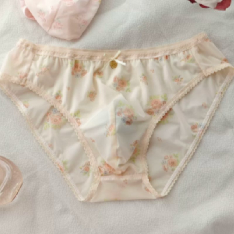 Japanese New Sweet Floral Bow  - đánh giá và giá Boxer Shorts Modal
