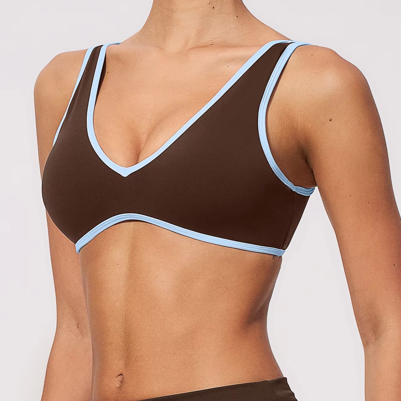Yoga Bras Backless Color Block - đánh giá và giá Quick Dry Underwear